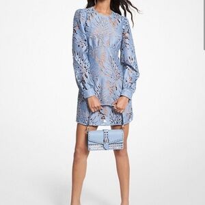 NWT Michael Kors Blue Lace Dress
